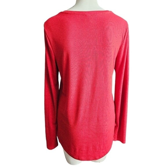 Old Navy Womens L/S Ribbed Soft Knit Top - Picture 3 of 7